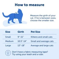 Come With Me Kitty™ Cat Harness & Bungee Leash -Best Pet Supplies P03