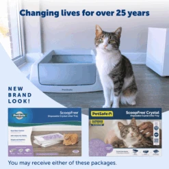 Disposable Litter Tray - ScoopFree® Lavender Crystal Tray -Best Pet Supplies PAC00 15341 P06