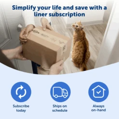 Litter Box Liners - ScoopFree® Clumping Waste Bin Liners -Best Pet Supplies PAC00 17984 P04