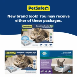 Automatic Litter Box - ScoopFree® Crystal Pro Self-Cleaning -Best Pet Supplies PAL00 16805 P06