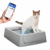 Smart Self-Cleaning Litter Box - ScoopFree® Crystal Smart -Best Pet Supplies PAL00 16807 P00
