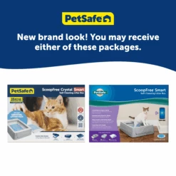Smart Self-Cleaning Litter Box - ScoopFree® Crystal Smart -Best Pet Supplies PAL00 16807 P07