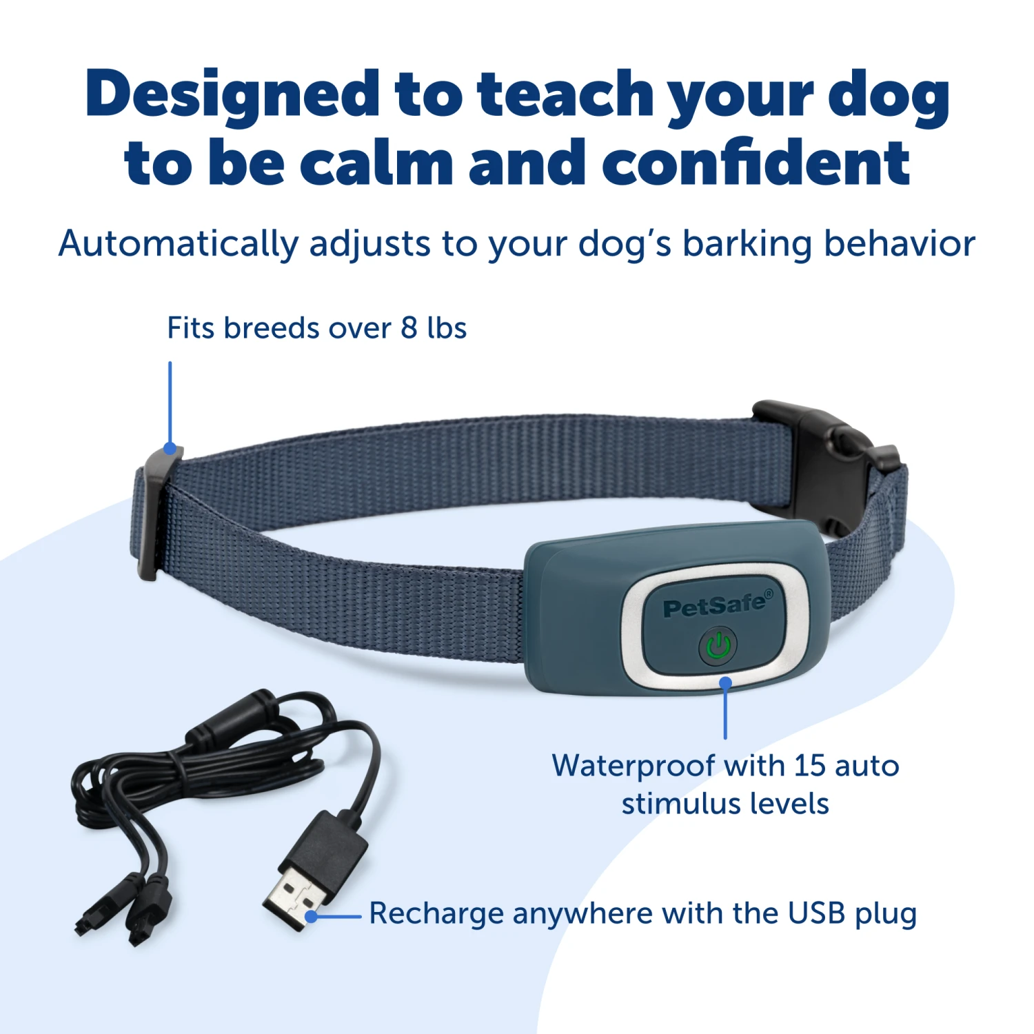 Rechargeable Bark Control Collar 5 Rechargeable Bark Control Collar - Image 3