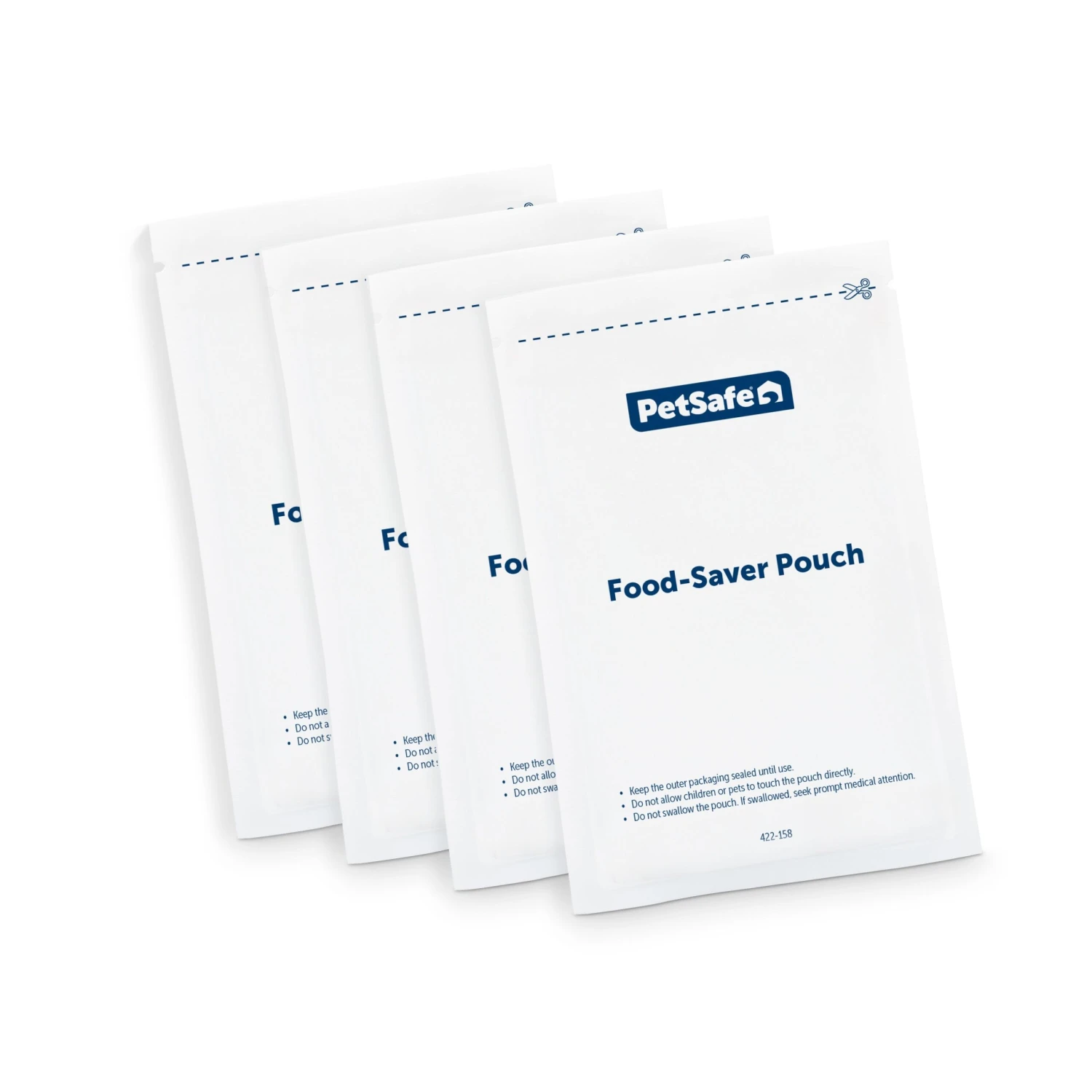 Food-Saver Pouches For FlexFeed Automatic Pet Feeder, 4pk 3 Food-Saver Pouches For FlexFeed Automatic Pet Feeder, 4pk