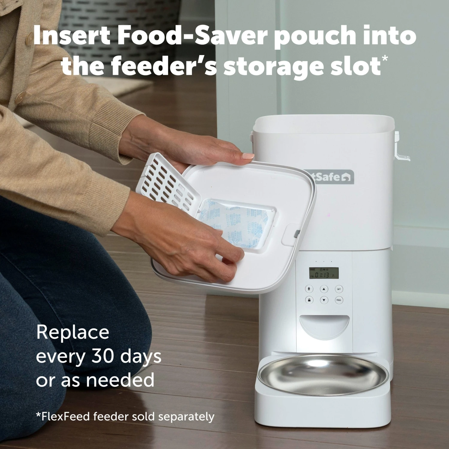 Food-Saver Pouches For FlexFeed Automatic Pet Feeder, 4pk 5 Food-Saver Pouches For FlexFeed Automatic Pet Feeder, 4pk - Image 3