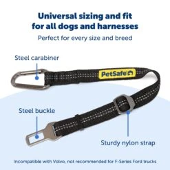 Safety Seatbelt Tether 10 Safety Seatbelt Tether -Best Pet Supplies PS AMZ ATF Seatbelt Tether 3 Diagram