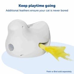 Peek-A-Bird™ Cat Toy Replacement Feathers 12 Peek-A-Bird™ Cat Toy Replacement Feathers -Best Pet Supplies PTY00 17363 P04