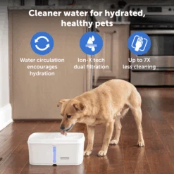 Viva™ 140 Oz Pet Fountain 10 Viva™ 140 Oz Pet Fountain -Best Pet Supplies PWW00 17922 P01