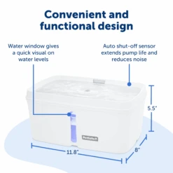 Viva™ 140 Oz Pet Fountain 11 Viva™ 140 Oz Pet Fountain -Best Pet Supplies PWW00 17922 P05