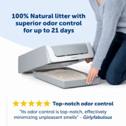 ScoopFree® Natural Litter Reusable Tray 12 ScoopFree® Natural Litter Reusable Tray -Best Pet Supplies ZAC10 17908 P04 7b2cd256 3899 4b8f 9aba a63cd080fe6f