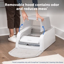 ScoopFree® Clumping Litter Box Hood And Accessory Bundle 10 ScoopFree® Clumping Litter Box Hood And Accessory Bundle -Best Pet Supplies ZAC10 18000 P02