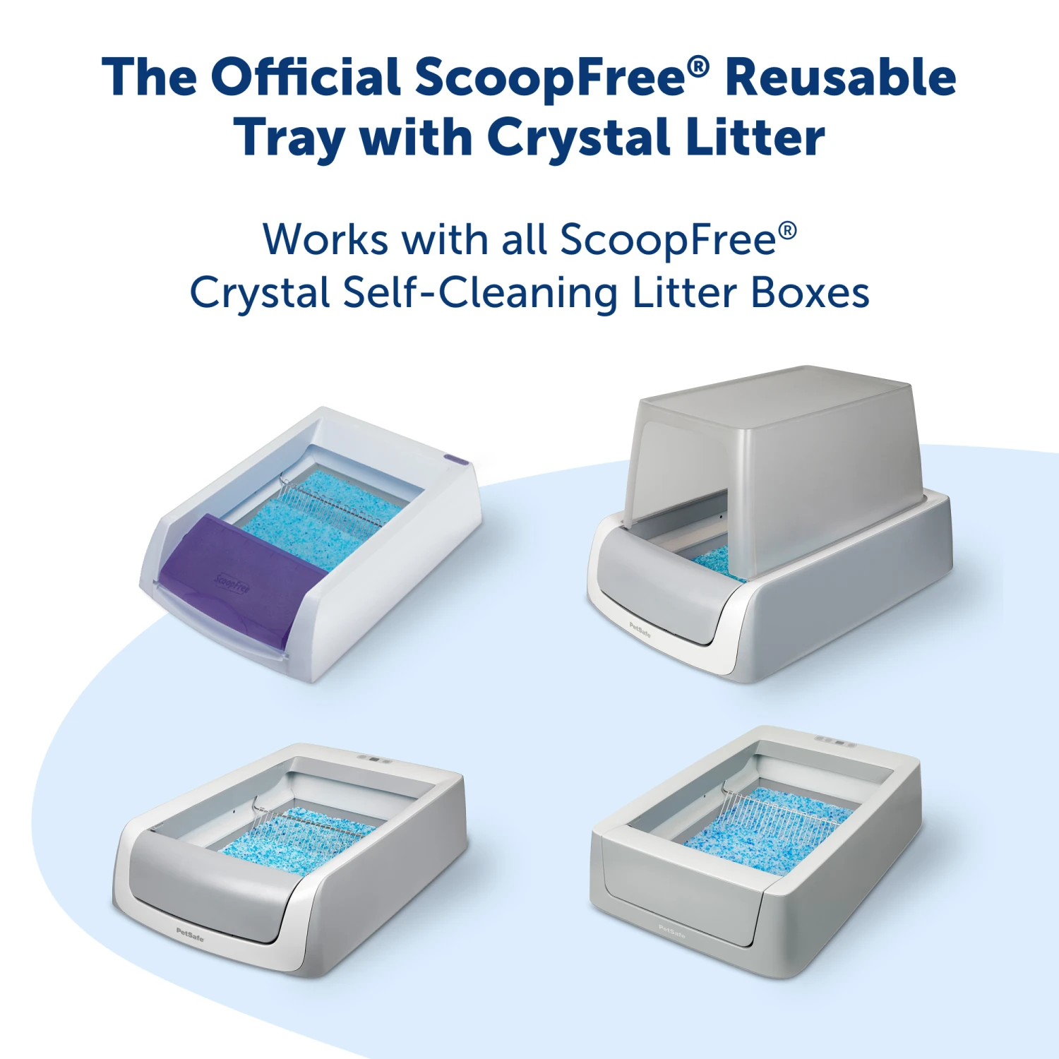ScoopFree® Reusable Tray With Crystal Litter 5 ScoopFree® Reusable Tray With Crystal Litter - Image 3