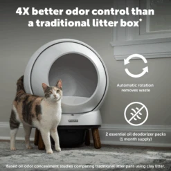 Smart Cat Litter Box - ScoopFree® SmartSpin™ Self-Cleaning -Best Pet Supplies ZAL10 17986 P01