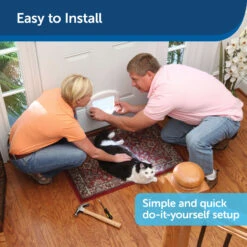 4-Way Locking Big Cat Door -Best Pet Supplies ce7xjesvwtepl1bfeduu ef936a05 61da 45ff 8423 3fe3959d66eb