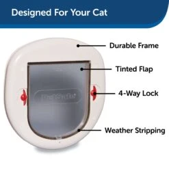 4-Way Locking Big Cat Door -Best Pet Supplies ddtrmsnkgtoxo0bdlvz9 8366da5c a4c6 490b 8169 5d4c34bd7e5a