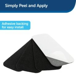 Replacement Fabric Covers For The CozyUp™ Folding Pet Steps -Best Pet Supplies eComm ATF Travel And Mobility Replacement Treads Black Carpet Adhesive
