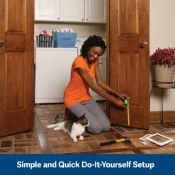 4-Way Interior Locking Cat Door 11 4-Way Interior Locking Cat Door -Best Pet Supplies fbp0n3stkufvqfecbvsp