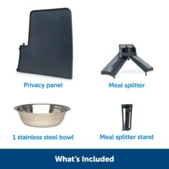 2-Pet Meal Splitter With Bowl -Best Pet Supplies fp317fe5zognbyvyc7nw eb43a9b9 1337 43a8 9155 8e097ebb968a