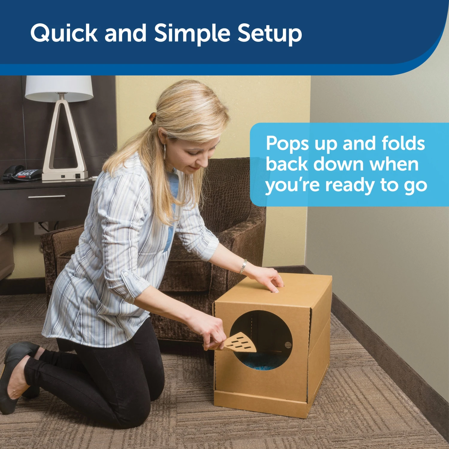 Disposable Litter Box With Litter 5 Disposable Litter Box With Litter - Image 3