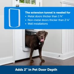 SmartDoor™ Connected Pet Door Tunnel Extension -Best Pet Supplies hxjmzuffjcmmqducvtbv 9f45201e ecd5 4cbb 85e3 4f412ea5021c