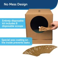 Disposable Litter Box With Litter 11 Disposable Litter Box With Litter -Best Pet Supplies i0jpehjix3d238nfy8z6