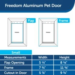 Freedom® Aluminum Pet Door 20 Freedom® Aluminum Pet Door -Best Pet Supplies iix76ne6pre3euklpurk 6029e48c 80f2 4e22 b01b bb2977a28cdb