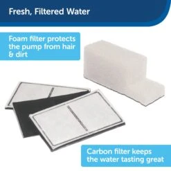 Drinkwell® Outdoor Fountain Filter Multi-Pack -Best Pet Supplies mnw74lkwtffnq9gqwqgj 7dc76796 8134 491a 8938 339c7ef446c2