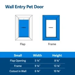 Wall Entry Pet Door™ -Best Pet Supplies mxwrpsgwuipzw2ccu9cb 9bac697b 0a64 4818 9799 00ac7931c44f