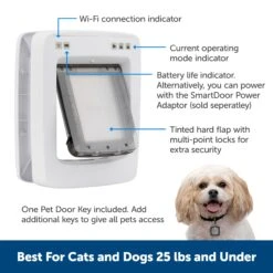 SmartDoor™ Connected Pet Door -Best Pet Supplies sinkvpmbmnm07sft5tri 35fe549b 0191 4896 9211 708b5572fa76