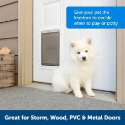 Extreme Weather Aluminum Pet Door™ -Best Pet Supplies udx0fbofjdwcy32xxgs2 9940d3d7 d5ea 403a b601 9487fef7ccf5
