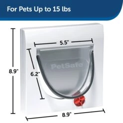 4-Way Locking Cat Flap -Best Pet Supplies uhomloxtcgujwodb2ytq