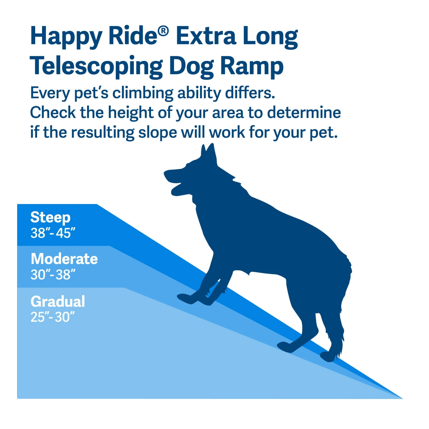 Happy Ride® Extra Long Telescoping Dog Ramp 8 Happy Ride® Extra Long Telescoping Dog Ramp - Image 6